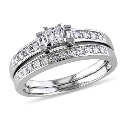 Diamond Multi-Shape Bridal Ring Set