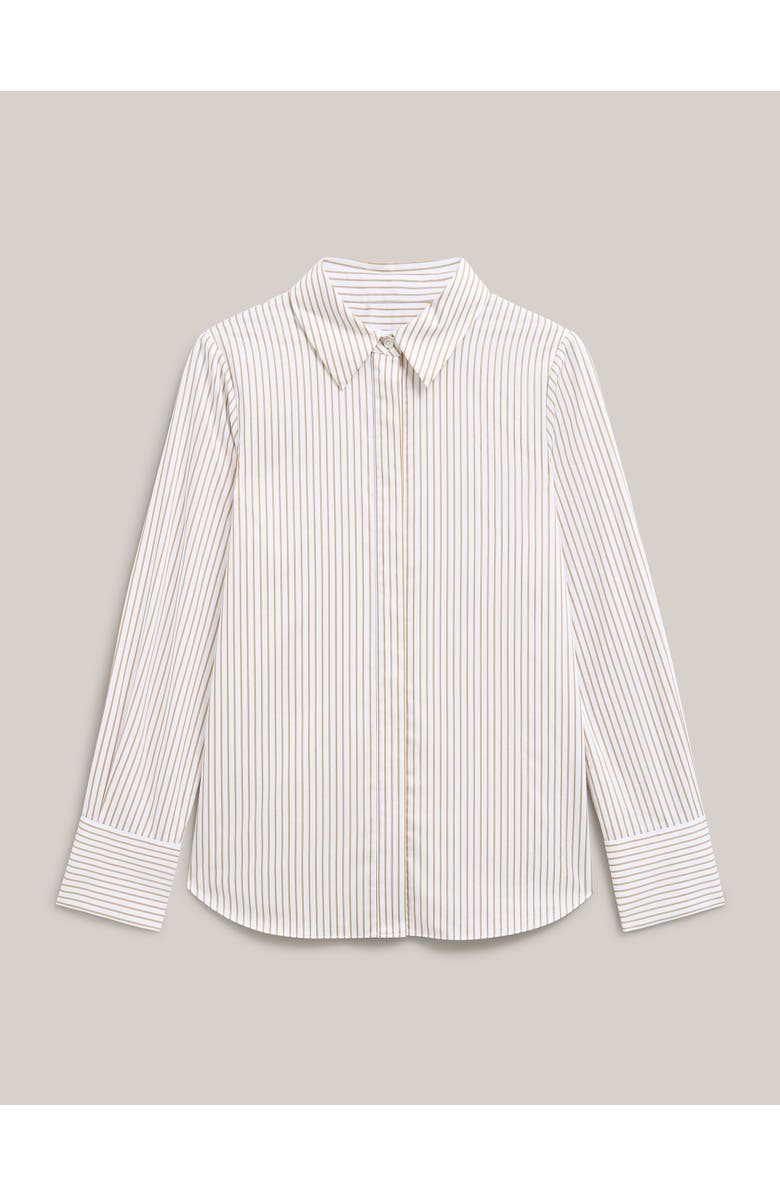 HOBBS LONDON Andra Shirt, Alternate, color, Neutral White