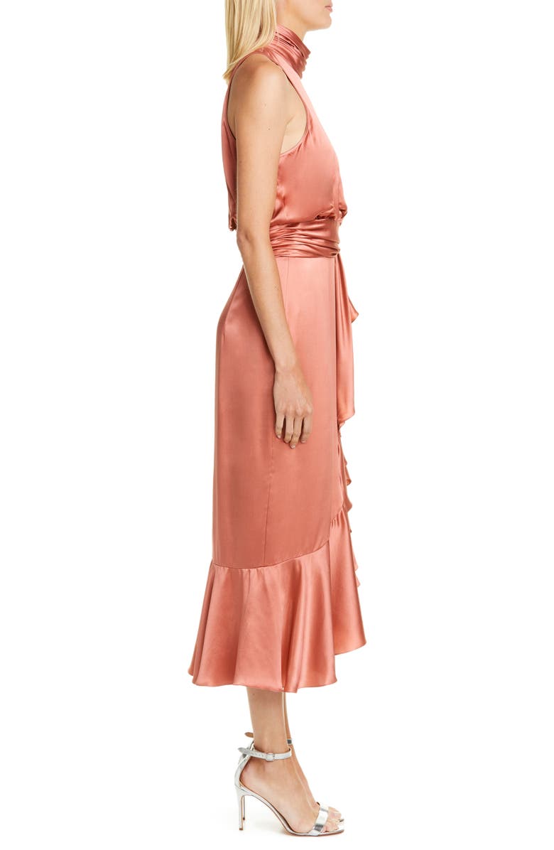 Cinq à Sept Silk Dress, Alternate, color, 