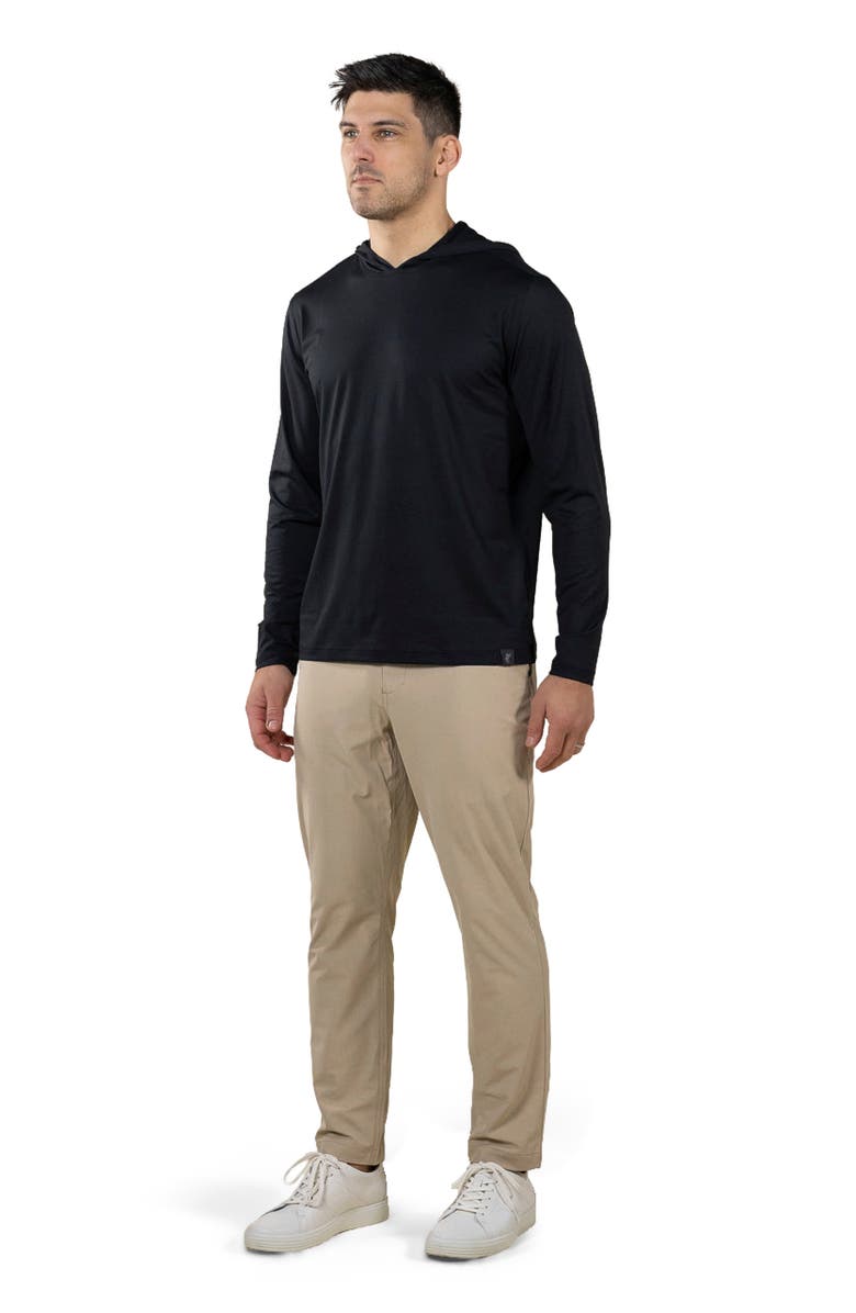 ASHWORTH GOLF Belmont Hoodie, Alternate, color, Black