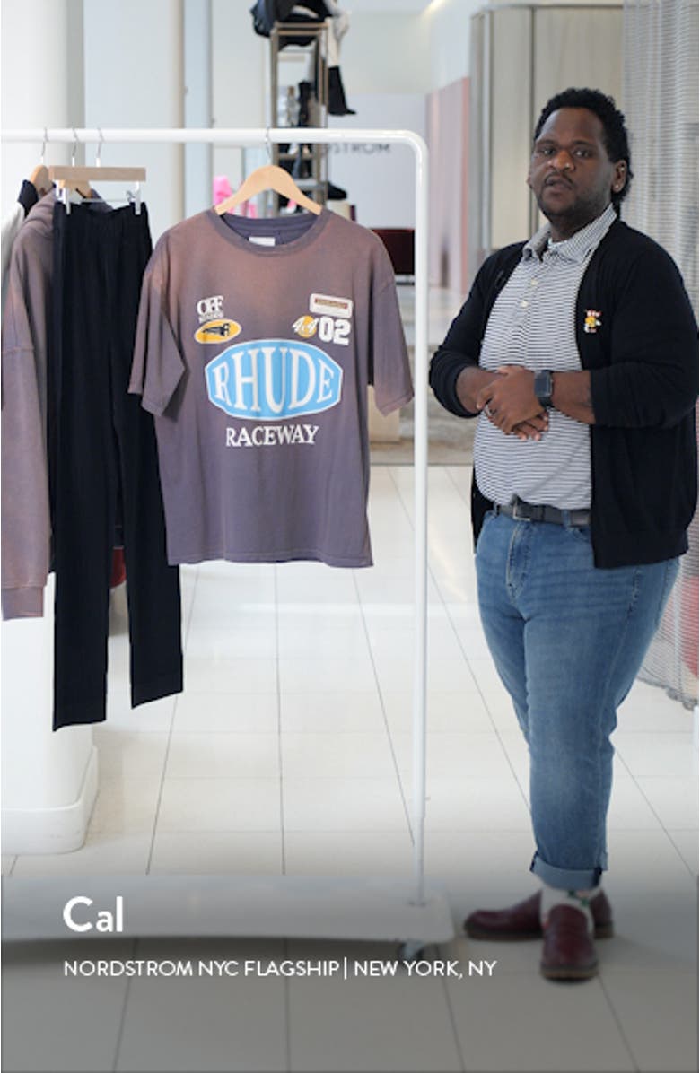 Raceway Cotton Graphic T-Shirt, sales video thumbnail