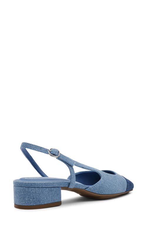 Anne Klein Nia Slingback Pump In Denim