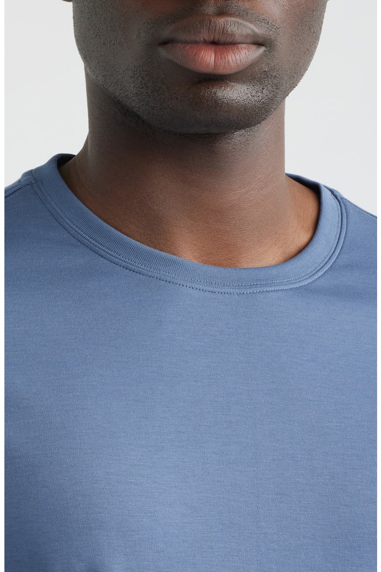 Georgia Pima Cotton T-Shirt, Alternate, color, VINTAGE BLUE