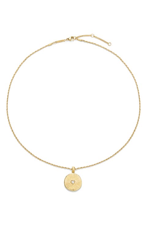 Heart Talisman Pendant Necklace