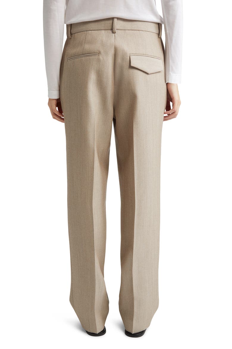 Morrison Straight Leg Virgin Wool Pants, Alternate, color, OAT