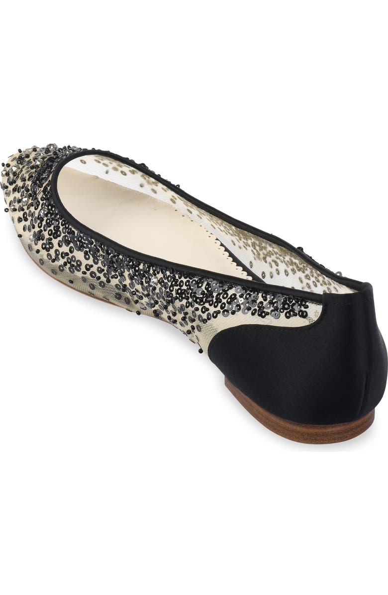 Bella Belle Ariel Sequin Flat, Alternate, color,