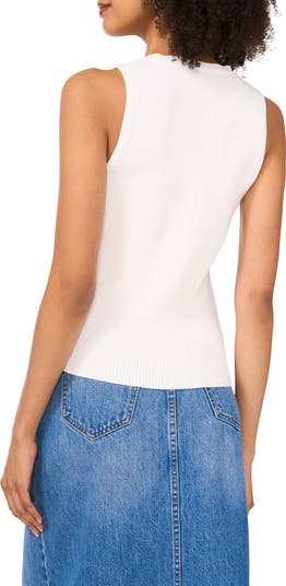 Rib Button-Up Vest