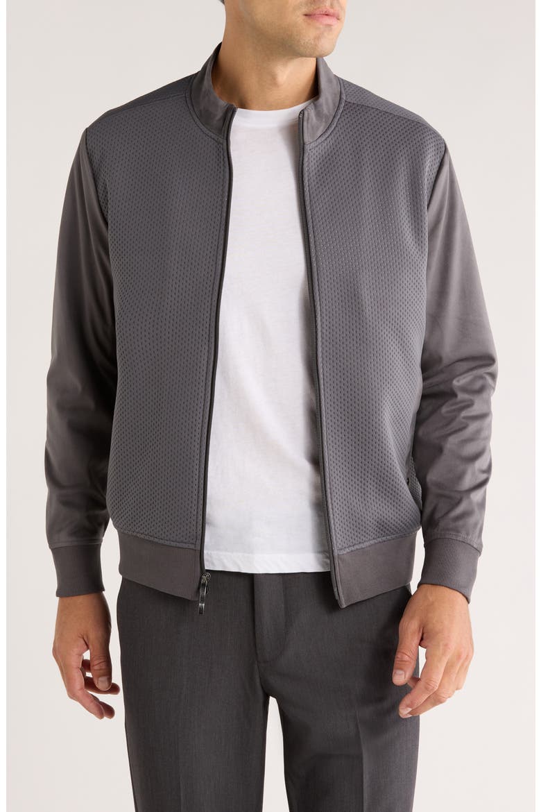 Curtin Full Zip Jacket, Main, color, SMOKE