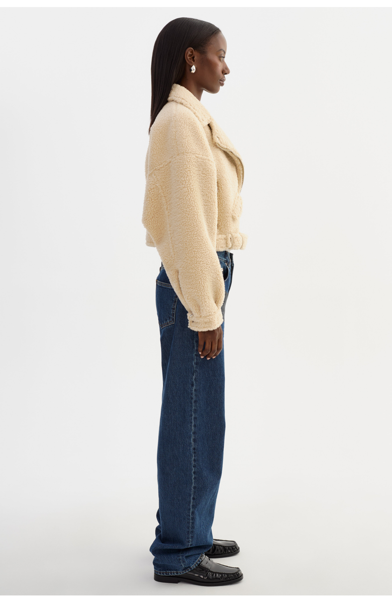 LAMARQUE Brina | Biker Jacket, Alternate, color, Beige