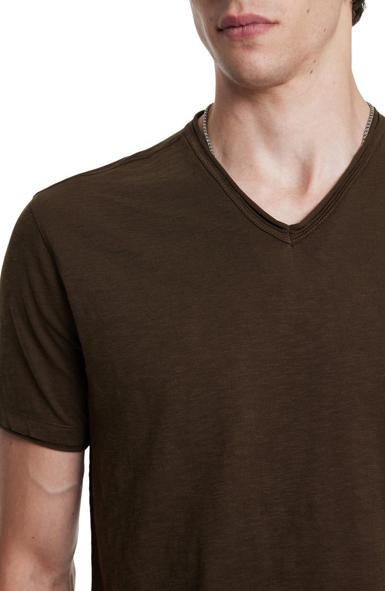 John Varvatos Miles Slub Organic Cotton T-Shirt, Alternate, color, 