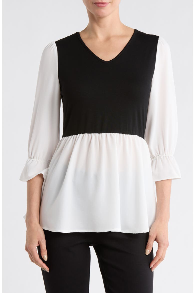Twofer Top, Main, color, BLACK