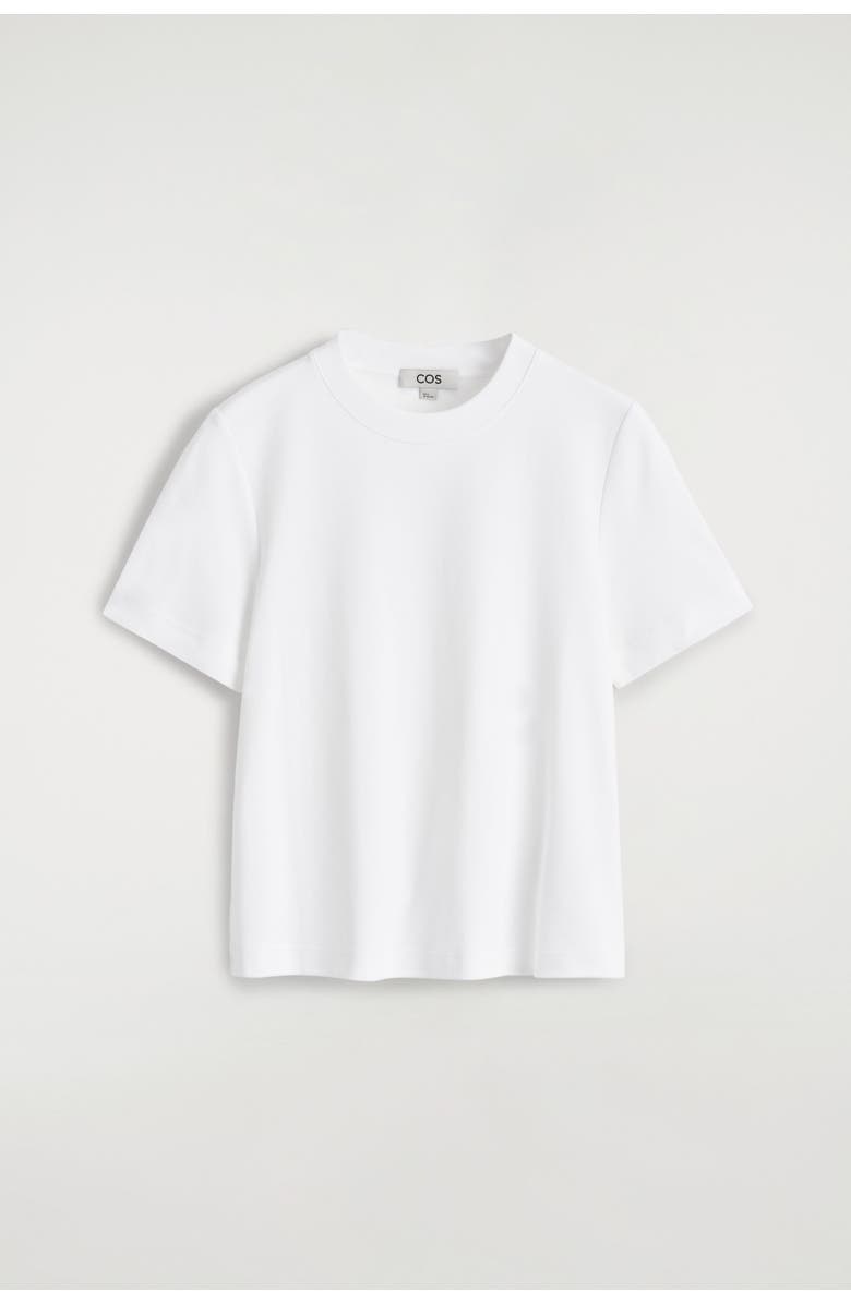 COS Clean Cut T-Shirt, Alternate, color, White