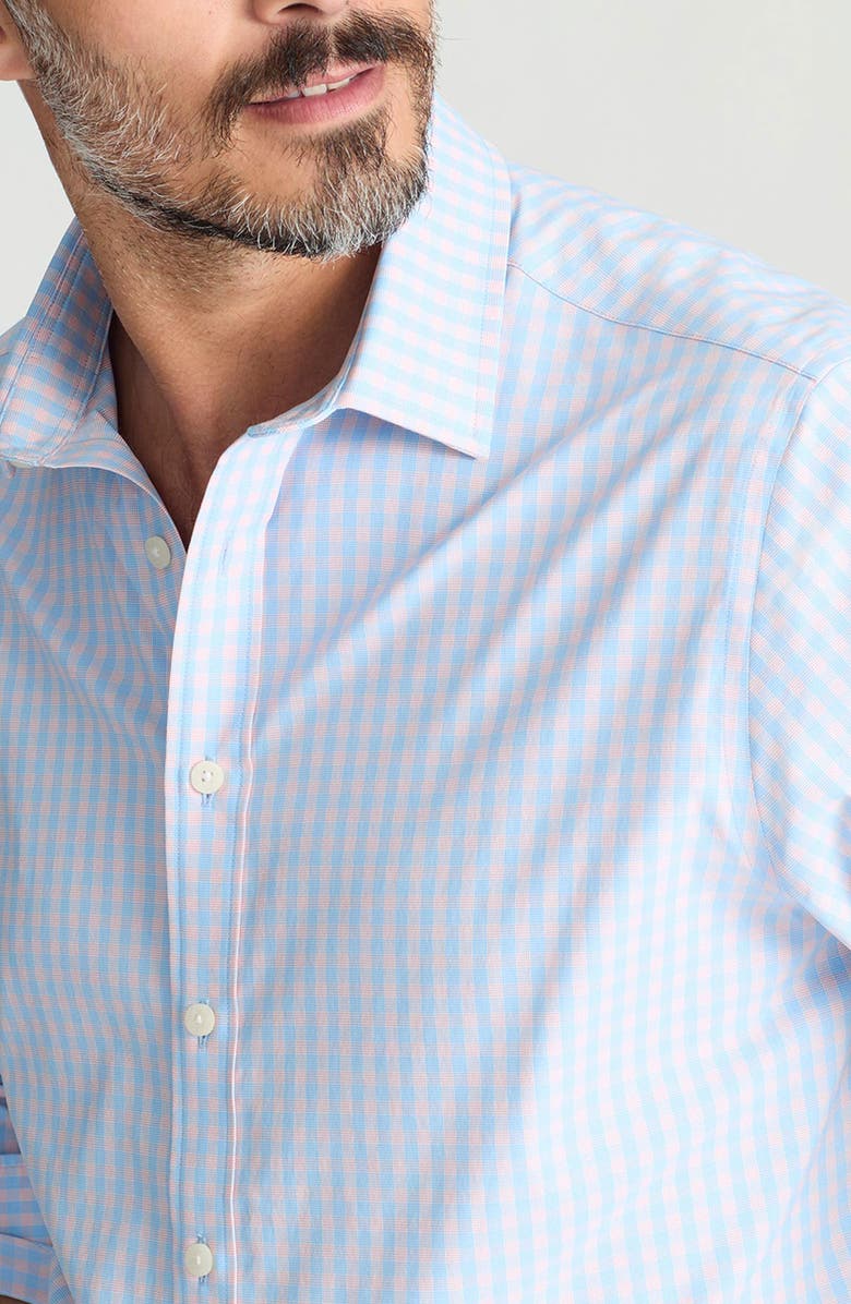 UNTUCKit Benson Check Performance Button-Up Shirt, Alternate, color, 
