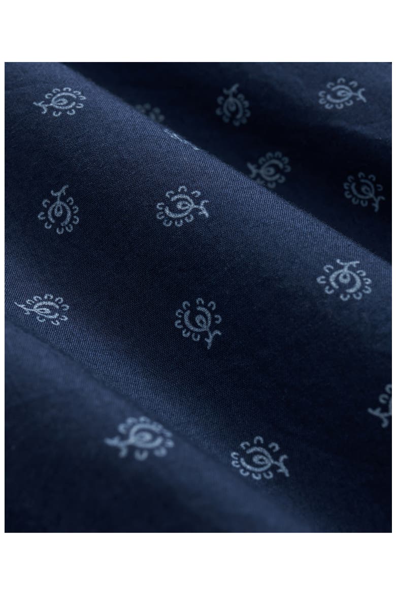 Cotton Sport Shirt, Alternate, color, NAVY