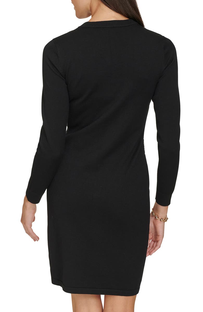 Calvin Klein Side Logo Long Sleeve Sweater Dress | Nordstromrack