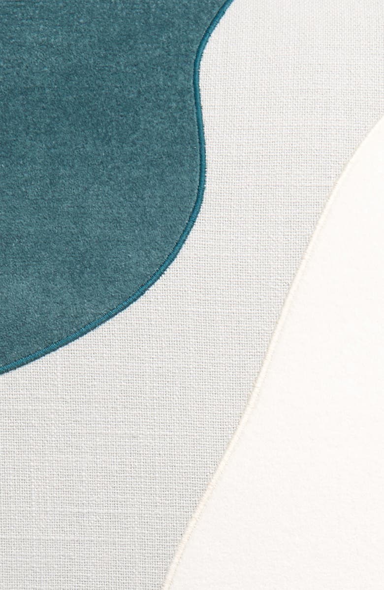 Nordstrom Velvet Appliqué Accent Pillow, Alternate, color,