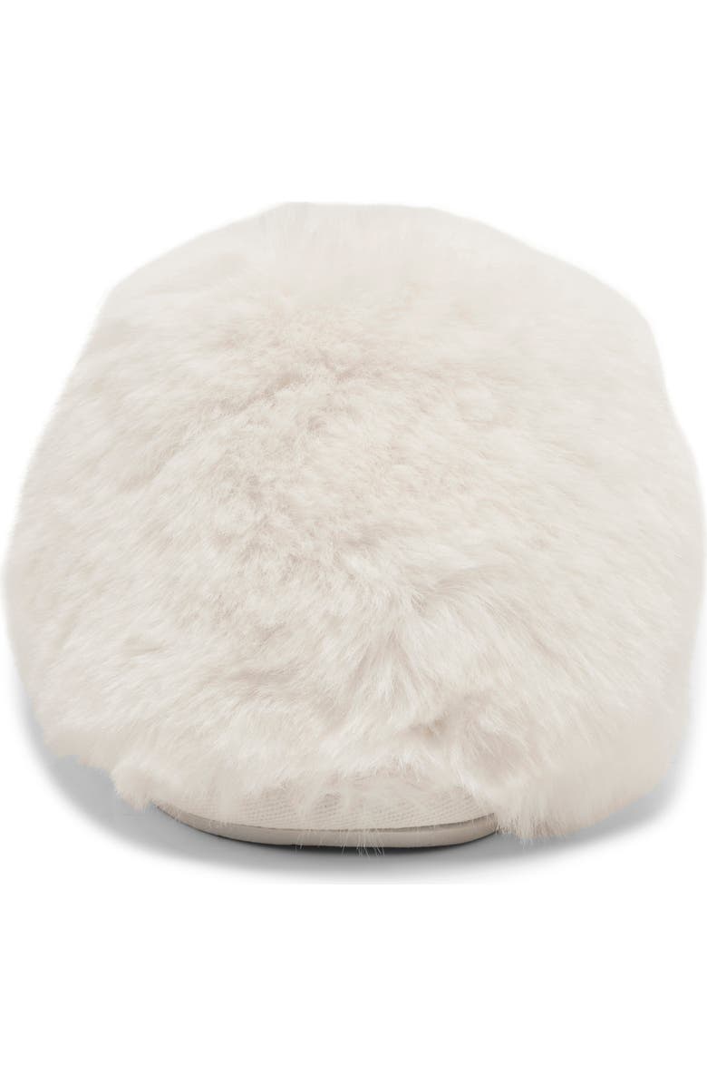 Free People Snowball Faux Fur Slipper, Alternate, color, Snow Faux Fur