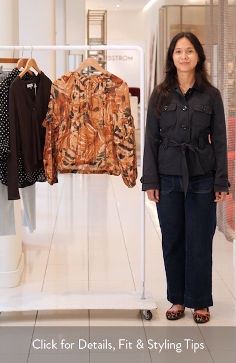 Print Woven Top, sales video thumbnail