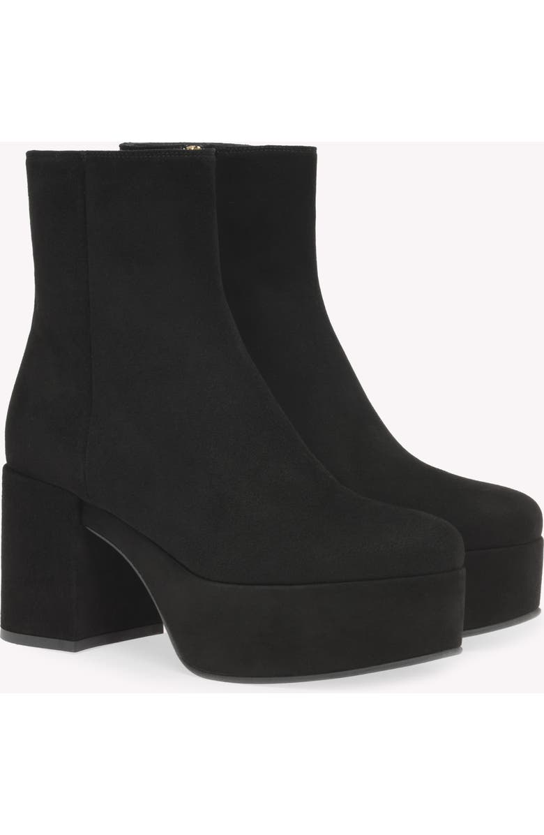 Gianvito Rossi Sally Bootie, Alternate, color, Black Suede