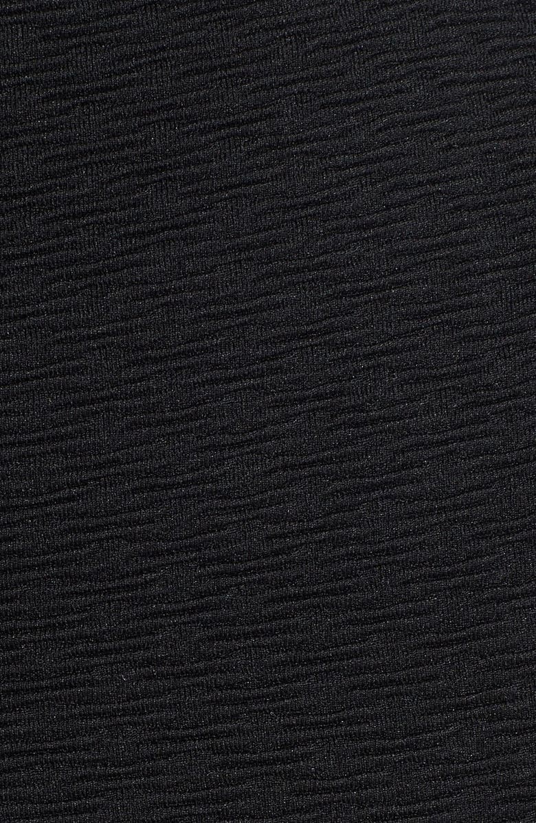 Taylor Dresses Textured Knit Fit & Flare Dress, Alternate, color,