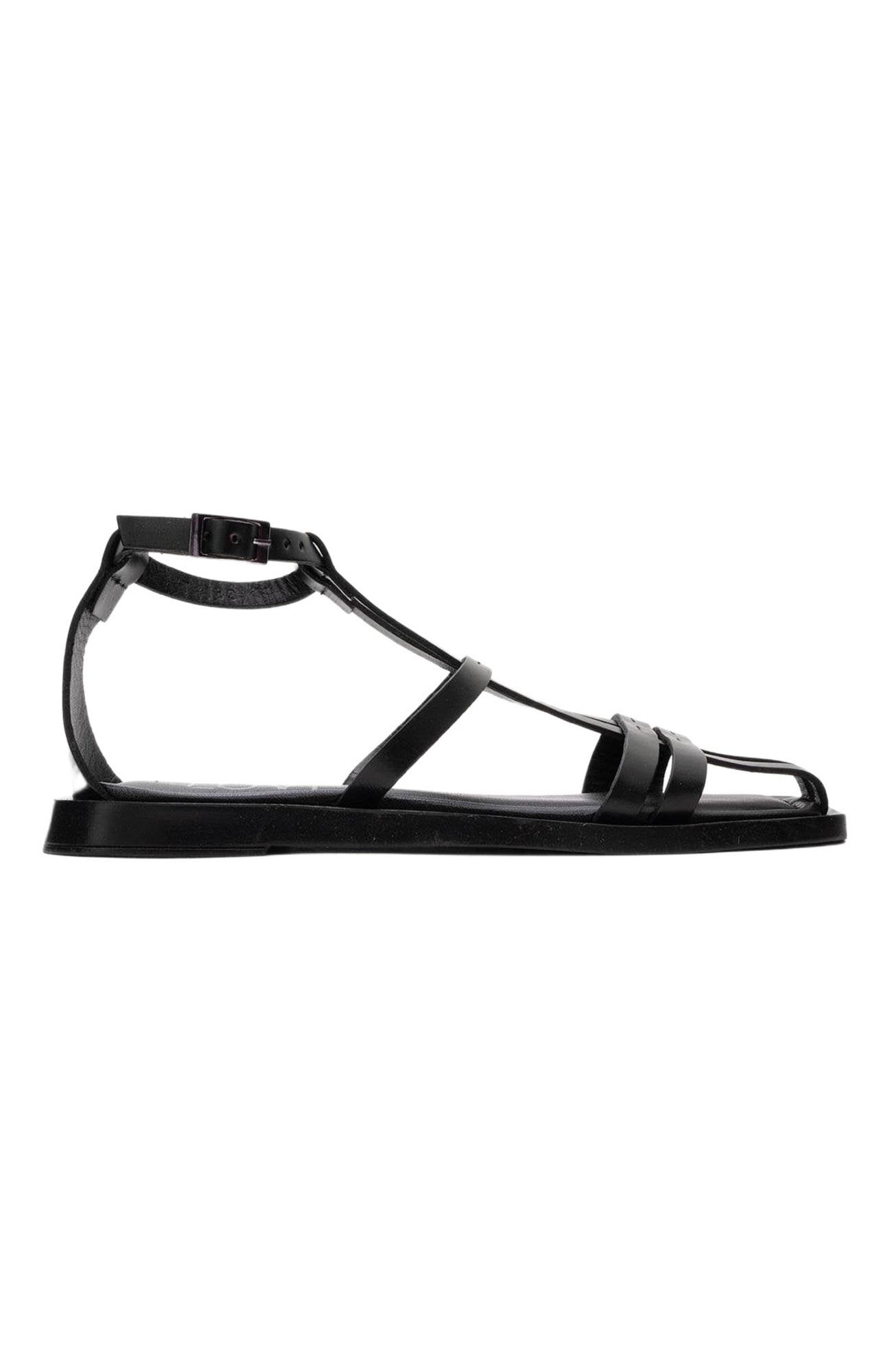 Forever & Always Shoes Odeil Leather Sandal, Alternate, color, 
