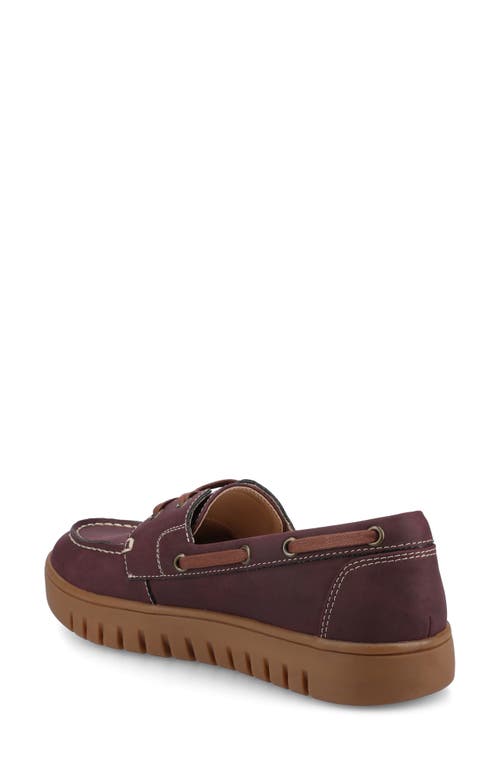 Journee Collection Marion Boat Shoe