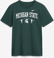 Nike Men's Nike  Green Michigan State Spartans Primetime Football Icon T-Shirt
