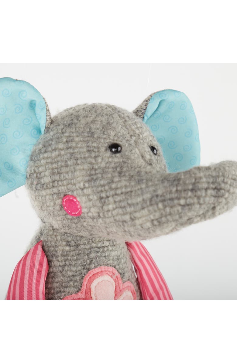 sigikid Patchwork Flower Elephant Plush Toy, Alternate, color, Multicolored