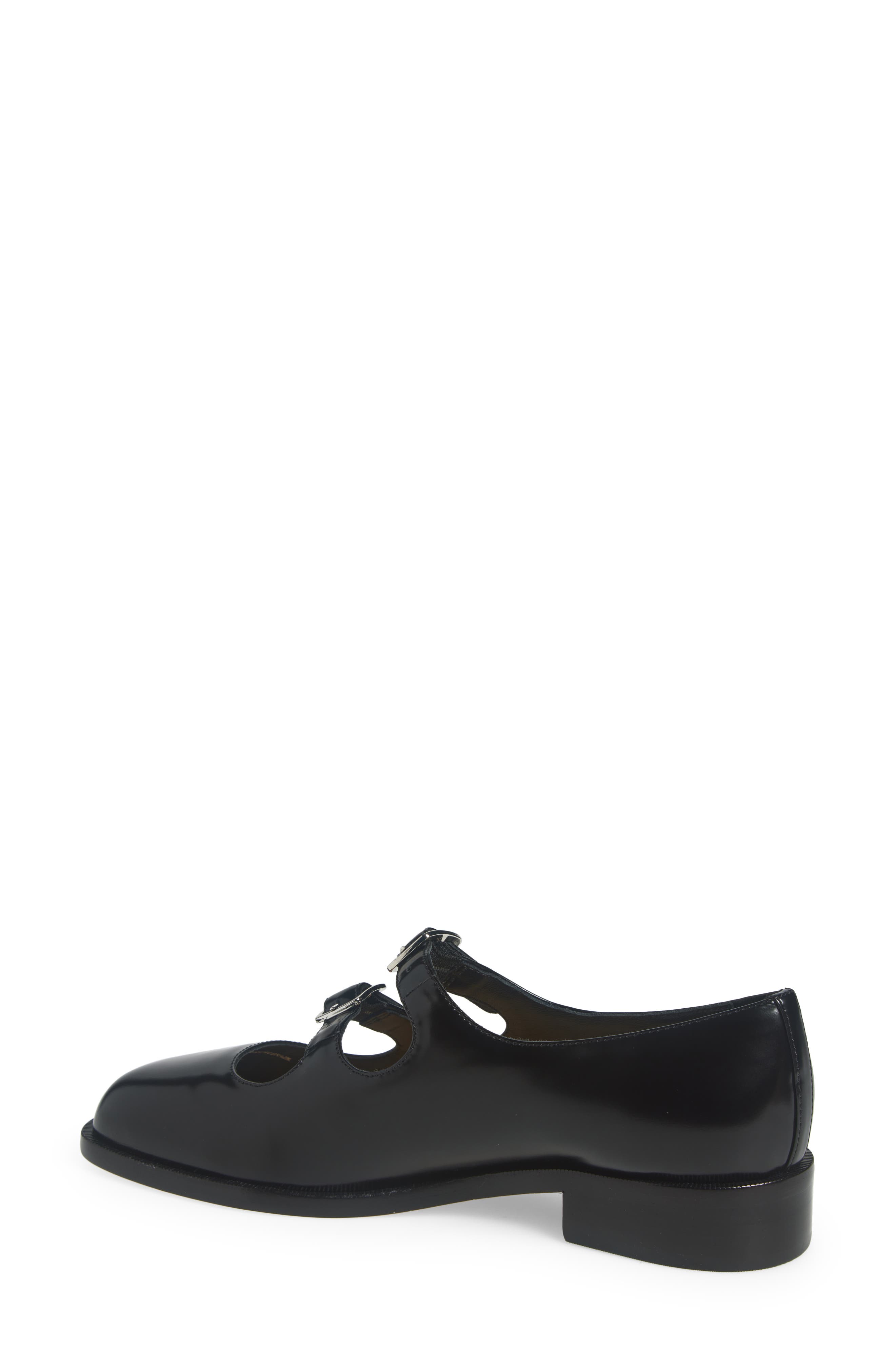 Double Strap Mary Jane, Alternate, color, BLACK