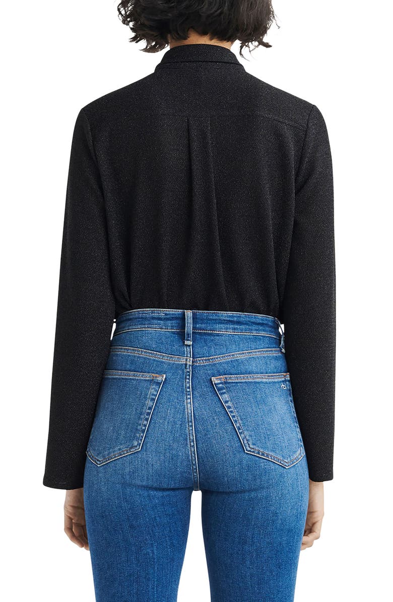 rag
bone Lilith Metallic Shirt, Alternate, color,