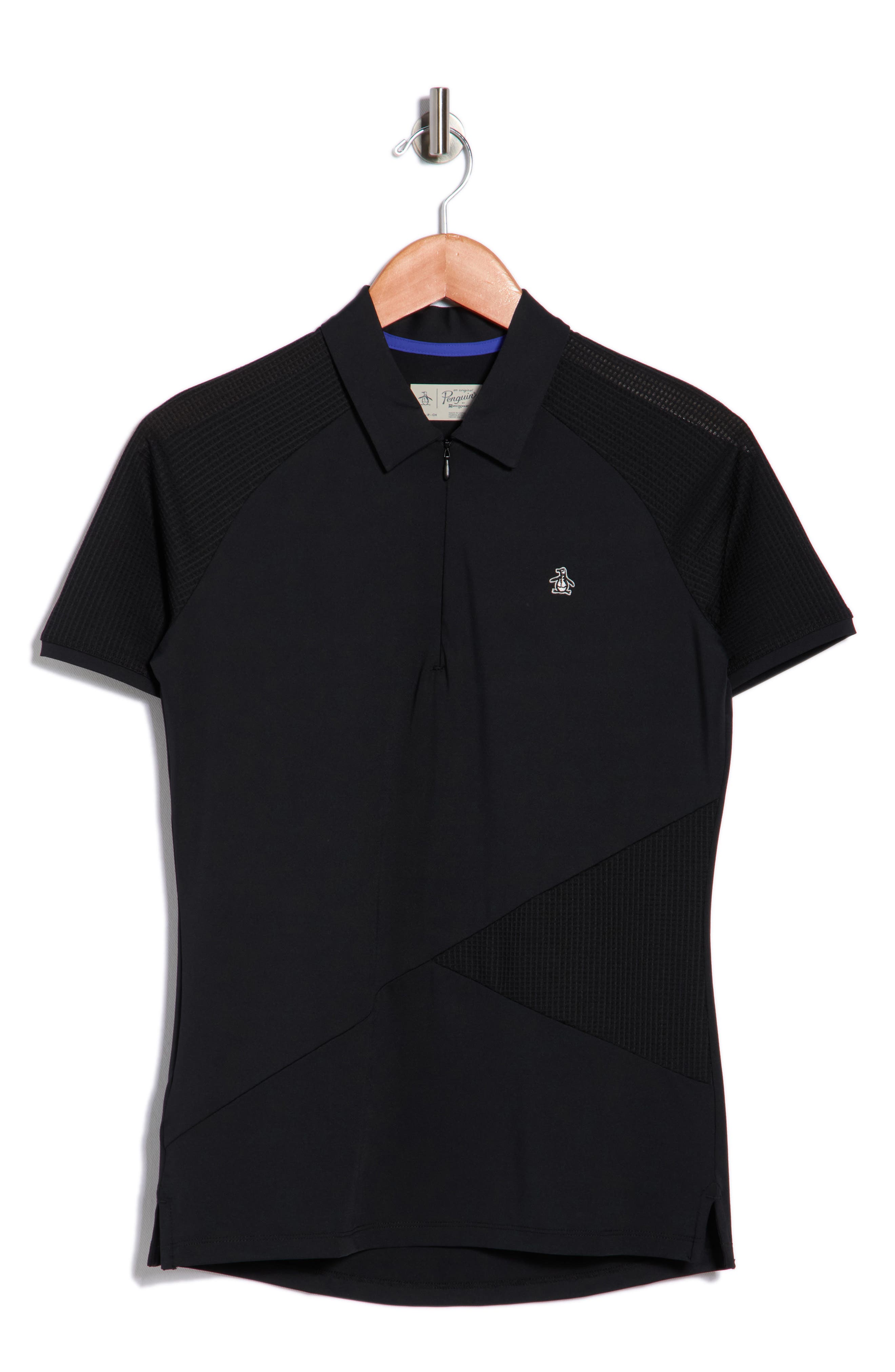 ORIGINAL PENGUIN GOLF Zip Front Polo