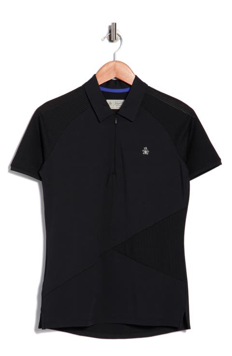 Zip Front Polo
