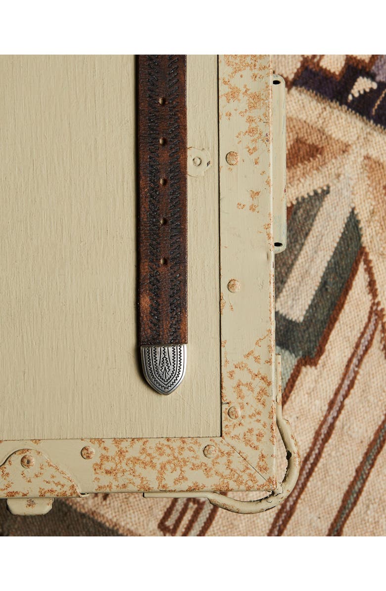 Fortela Losangeles Calf Leather Belt, Alternate, color, Cuoio