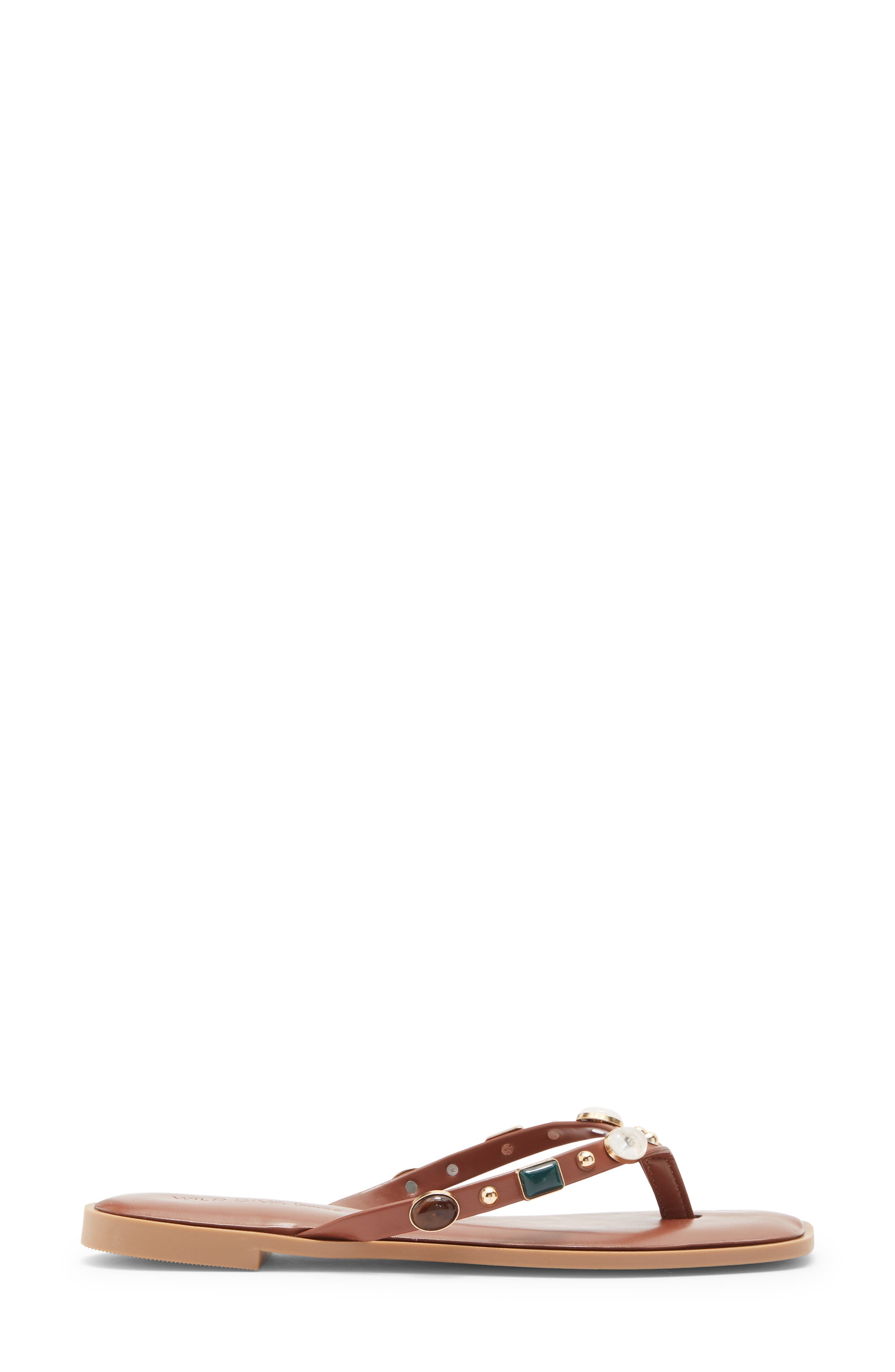 Cyra Flip Flop, Alternate, color, WHISKY