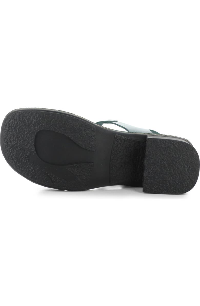 Fly London Ebli Ankle Strap Sandal, Alternate, color, Dark Moss