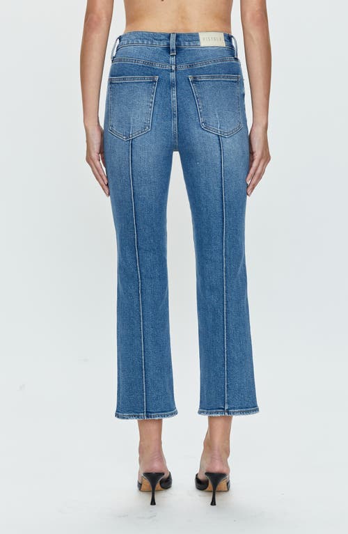 Pistola Lennon High Waist Ankle Bootcut Jeans In Essence