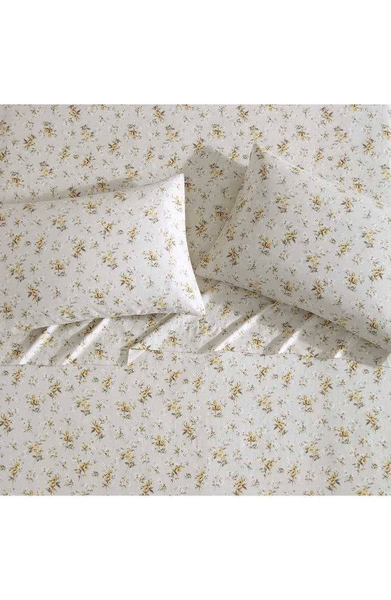 Laura Ashley Little Darlings Cotton Sheet Set, Alternate, color, Light Beige