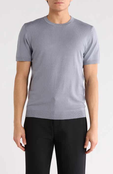 DENIM AND FLOWER Short Sleeve Sweater