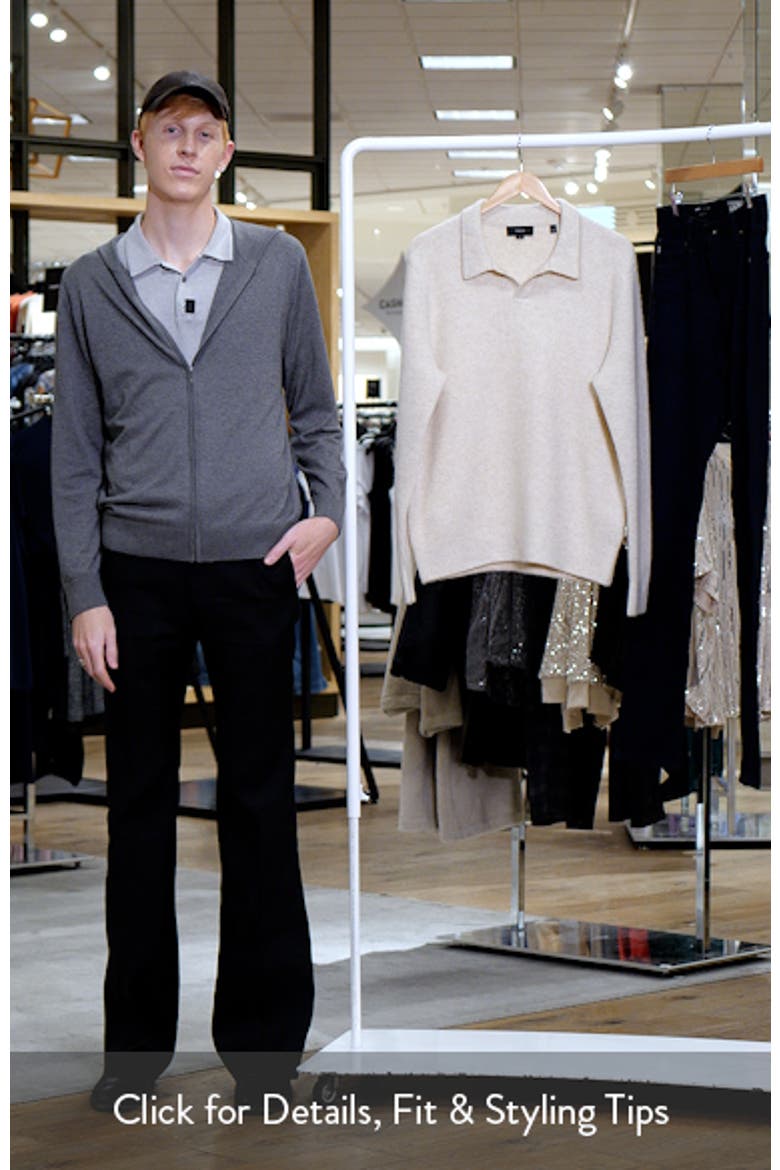 Thermal Knit Boiled Cashmere Sweater video