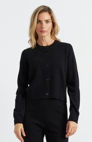 Chinti & Parker Wool Cashmere Cropped Cardigan