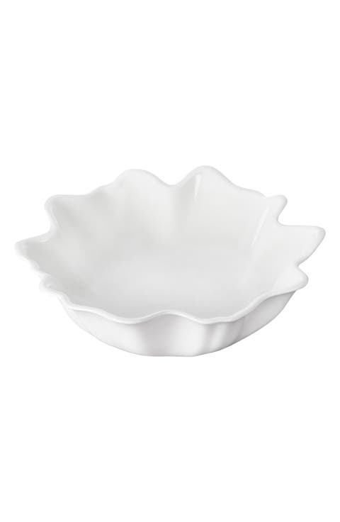 Iris Stoneware Ruffle Serving Bowl
