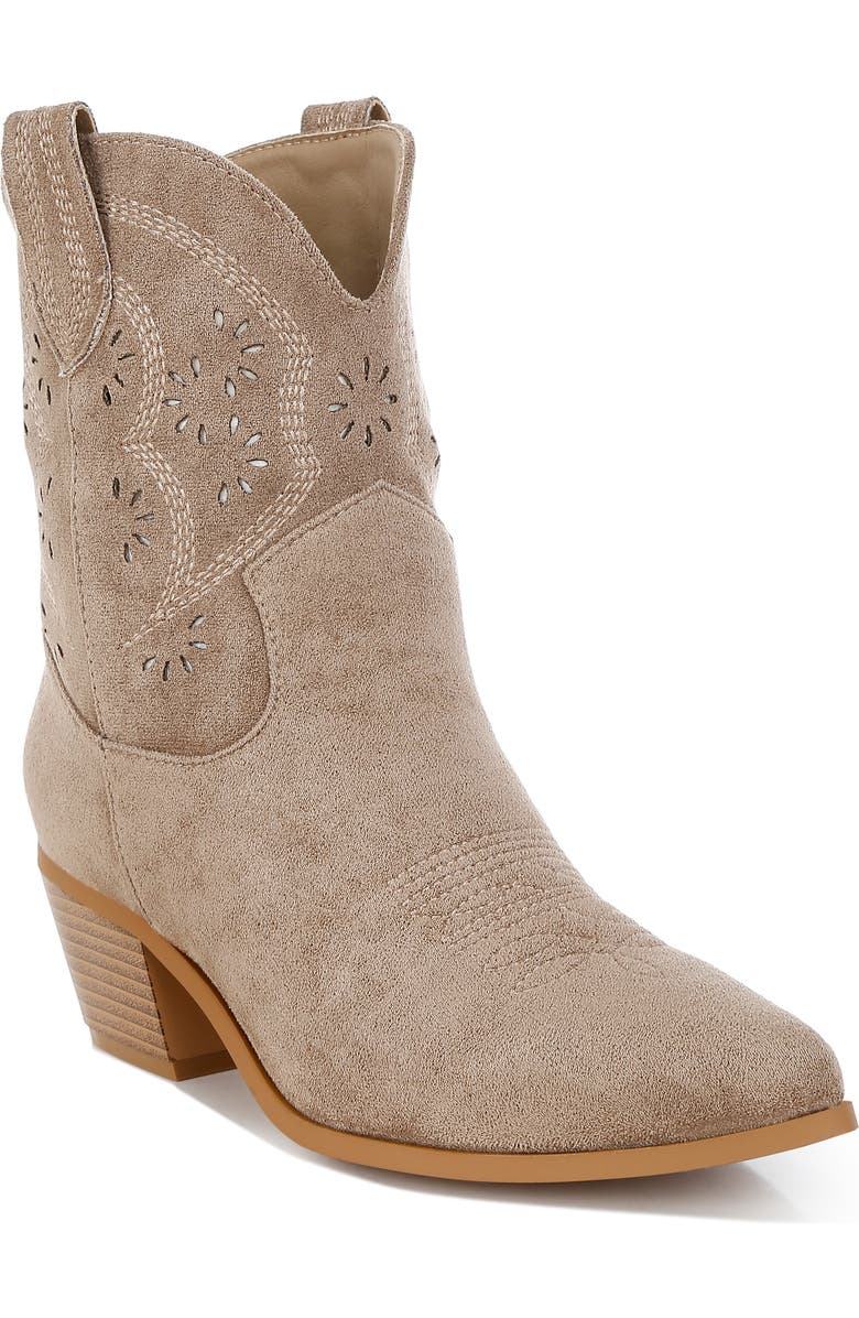 LONDON RAG Nigel Western Boot, Main, color, Taupe