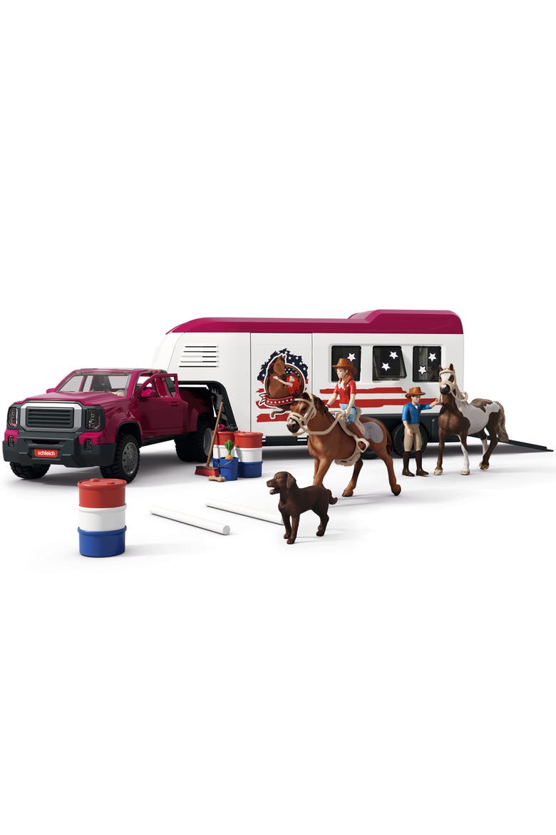 Horse Club Lakeside Truck & Trailer, 119 Piece Adventure Playset, Kids 5+, Alternate, color, Multicolored
