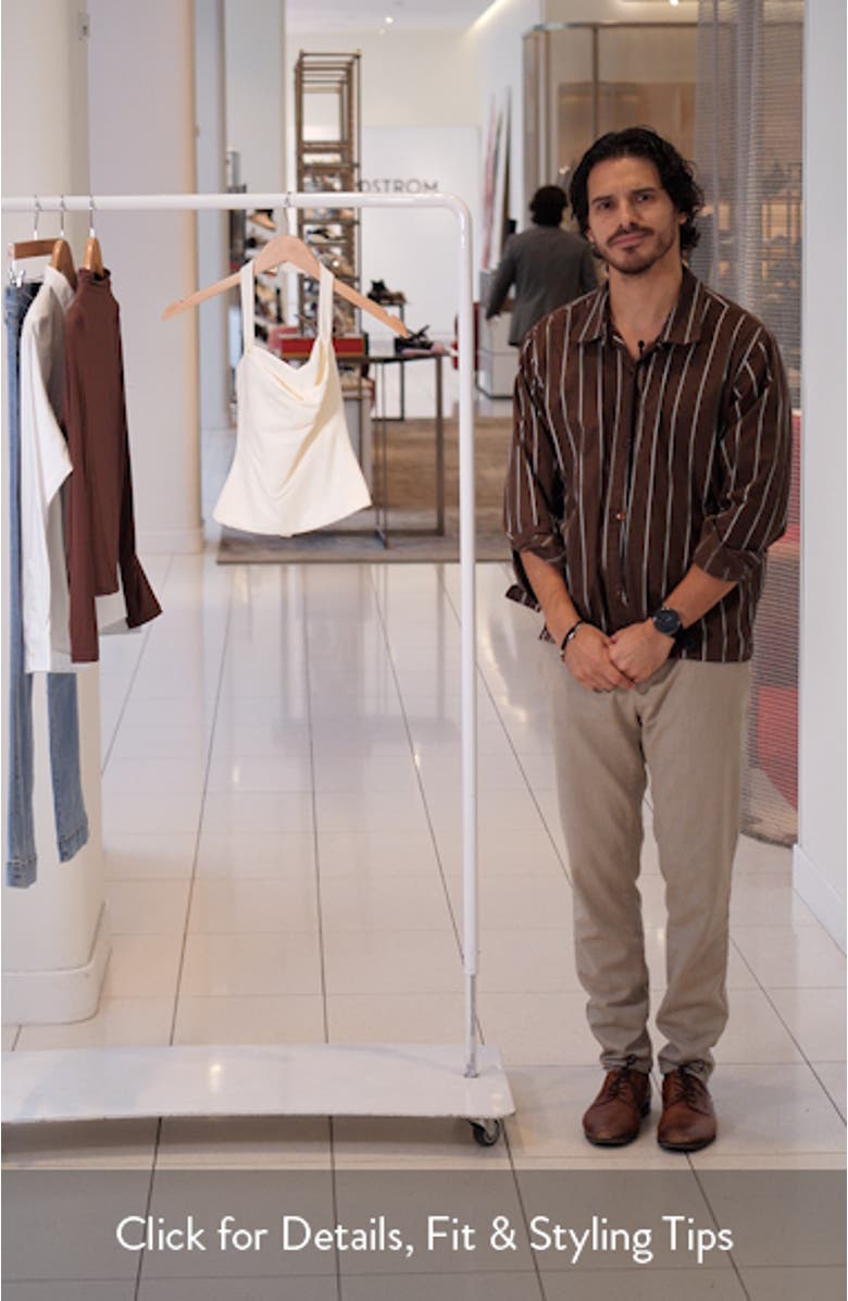 The Peekaboo Halter Corset Top