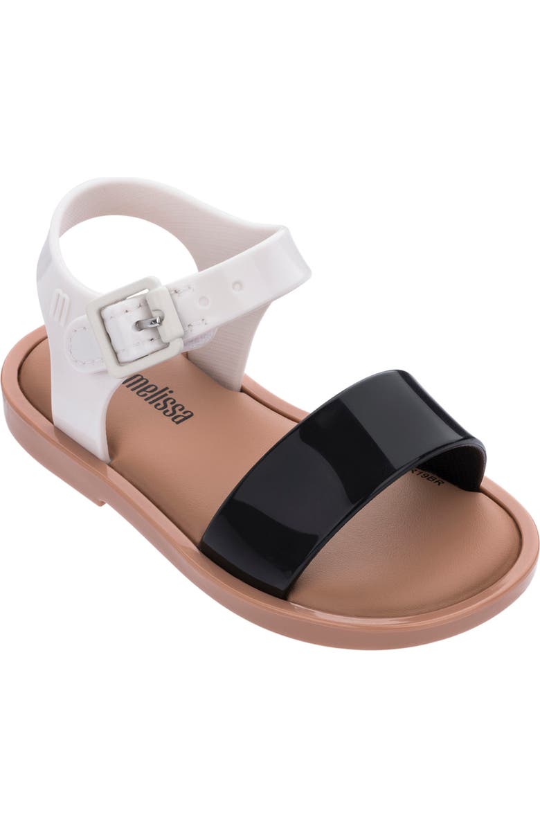 Mini Melissa Mar Glitter Jelly Sandal, Main, color,
