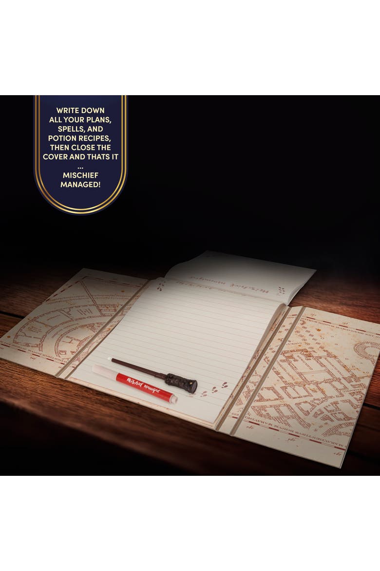 Harry Potter Diary Mischief Managed, Alternate, color, Multicolored