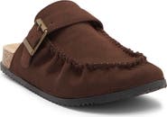 WILD DIVA LOUNGE Matcha Faux Leather Flat Mule
