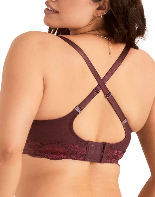 Adore Me Paxton Contour Full Coverage Bra In Purple