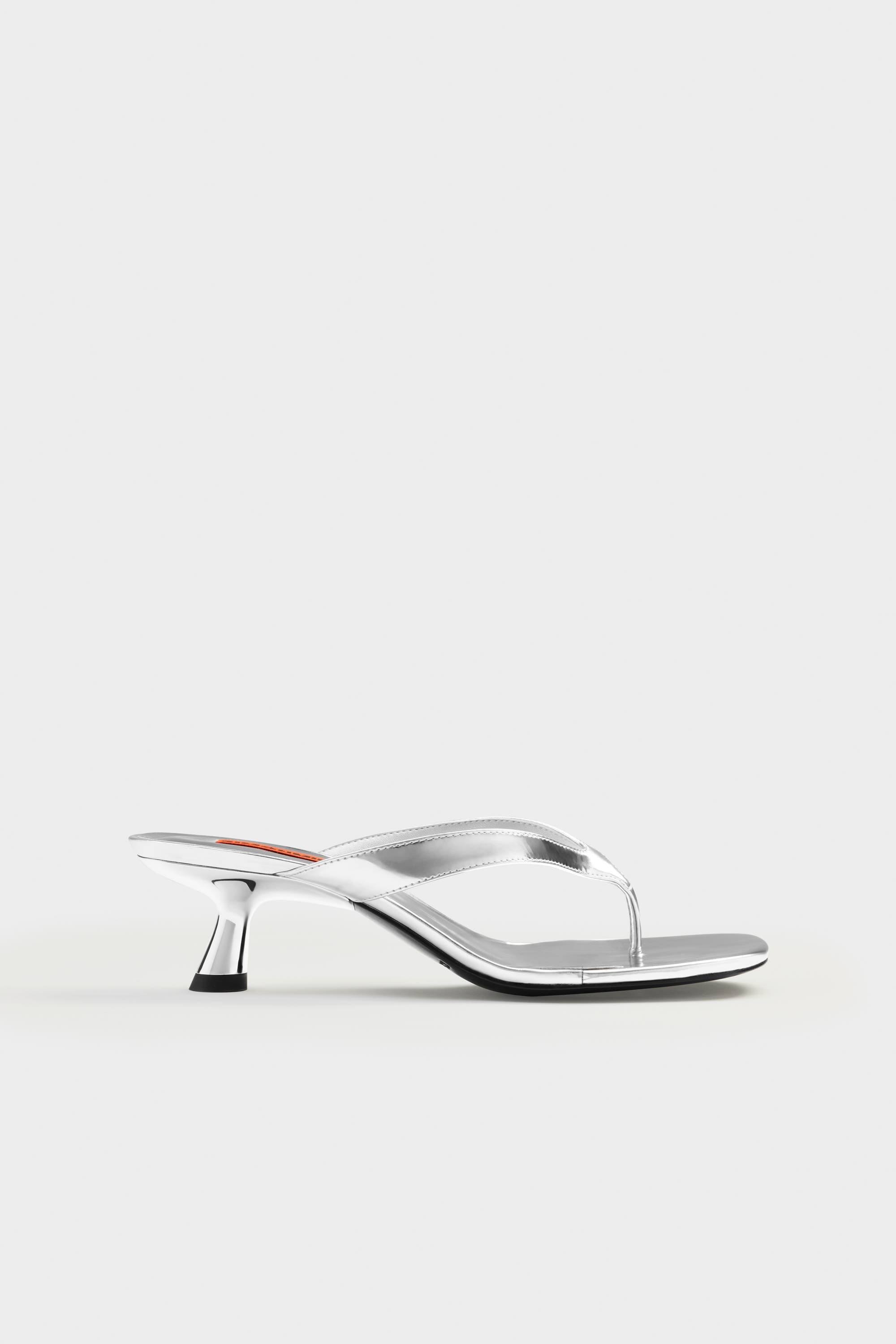 SIMONMILLER Beep Thong Sandal, Main, color, Silver