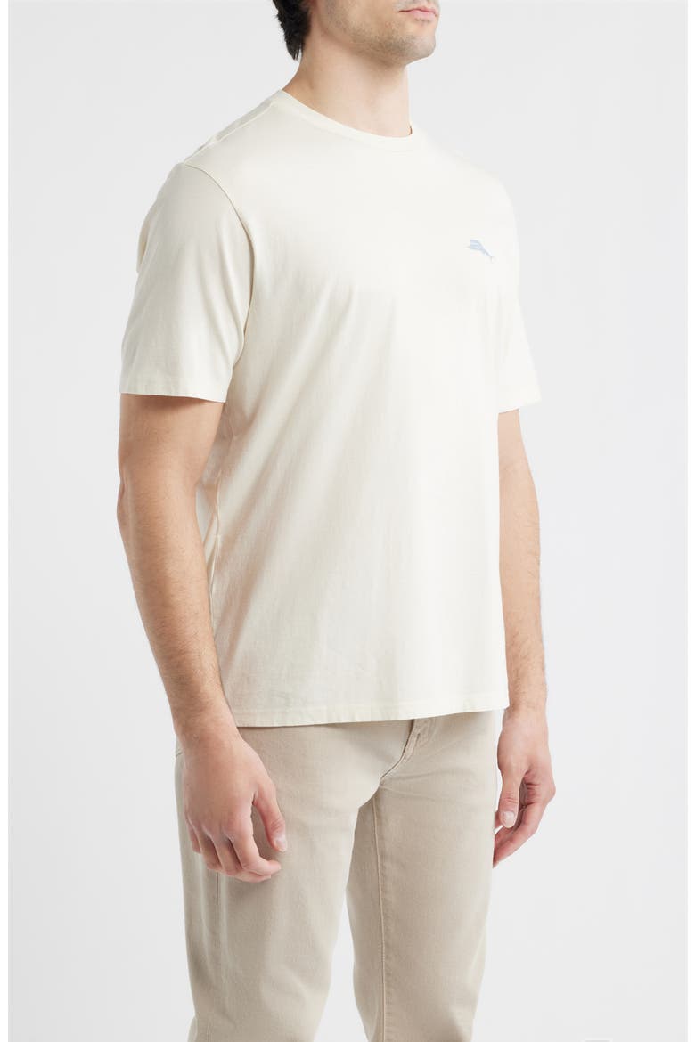 Sardina Soirée Cotton Graphic T-Shirt, Alternate, color, VANILLA ICE